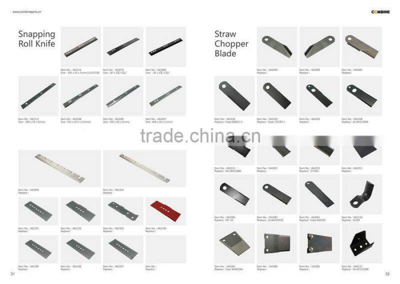 high quality Straw chopper blade for harvester