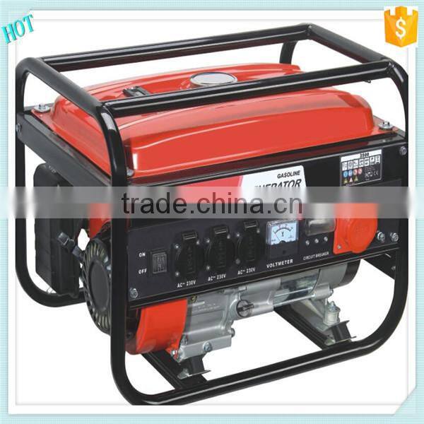 2015 Hot Sale 2KW 2.5KW 3KW 2500(D) 3000(D) 3000A(D) Gasoline Generator Set