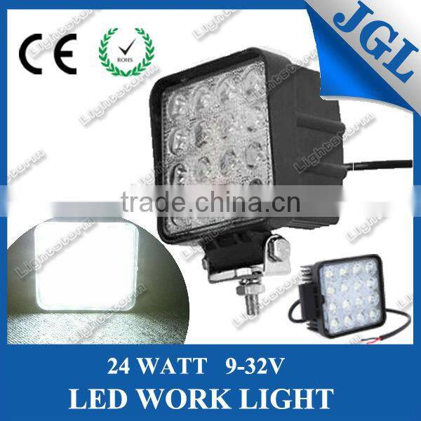 Super Bright 48W LED Work Light for mining truck ATV UTV epistar 3w led tracktor working light 12v