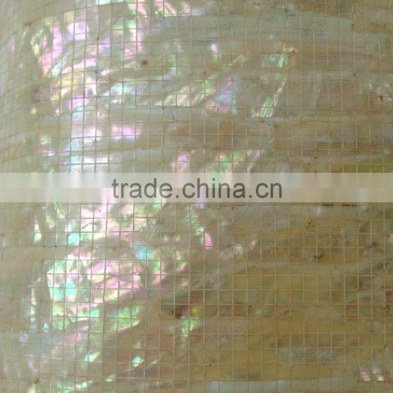 Japanese abalone /paua shell flexible wall paper