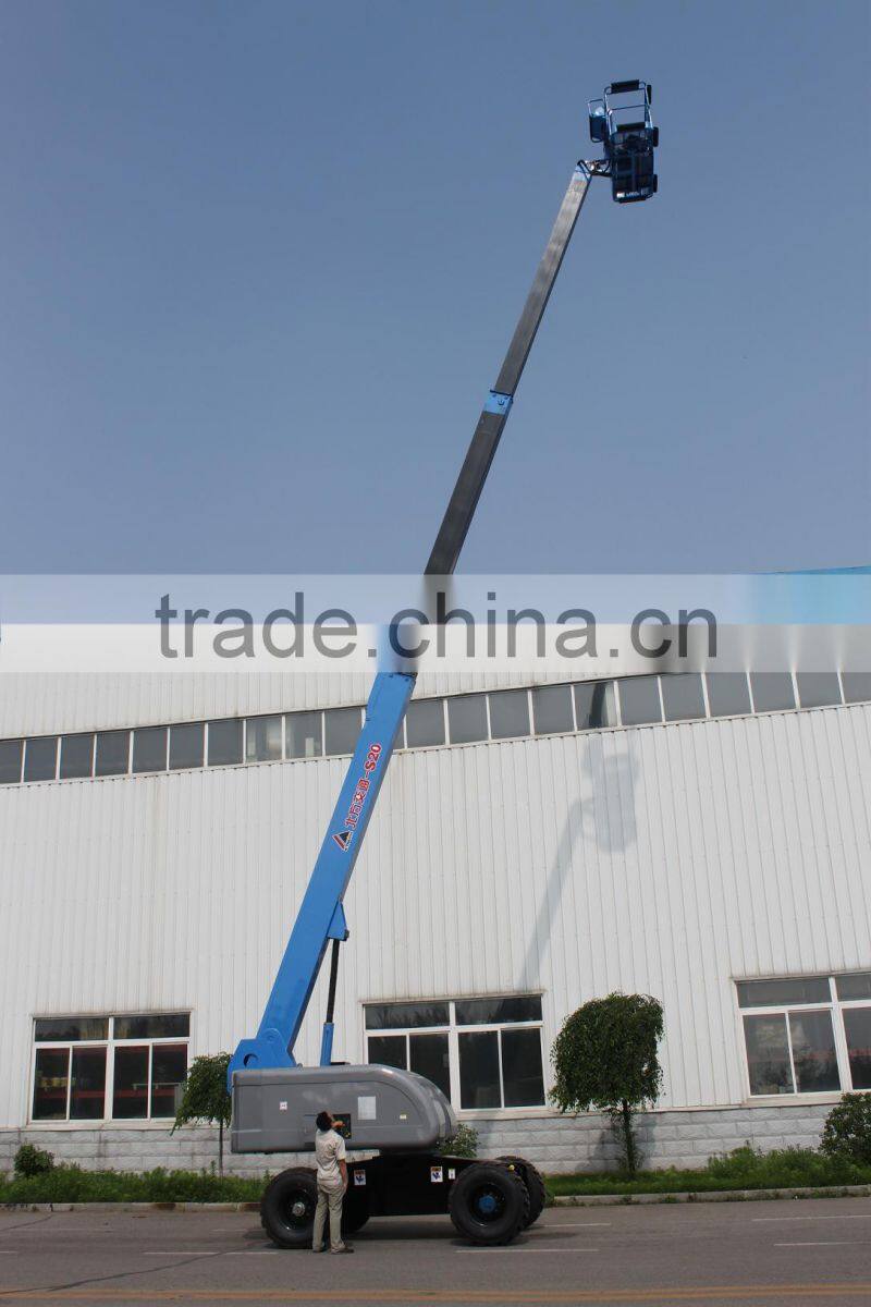 N. traffic 24m small telescopic aerial work platform (ZS24)