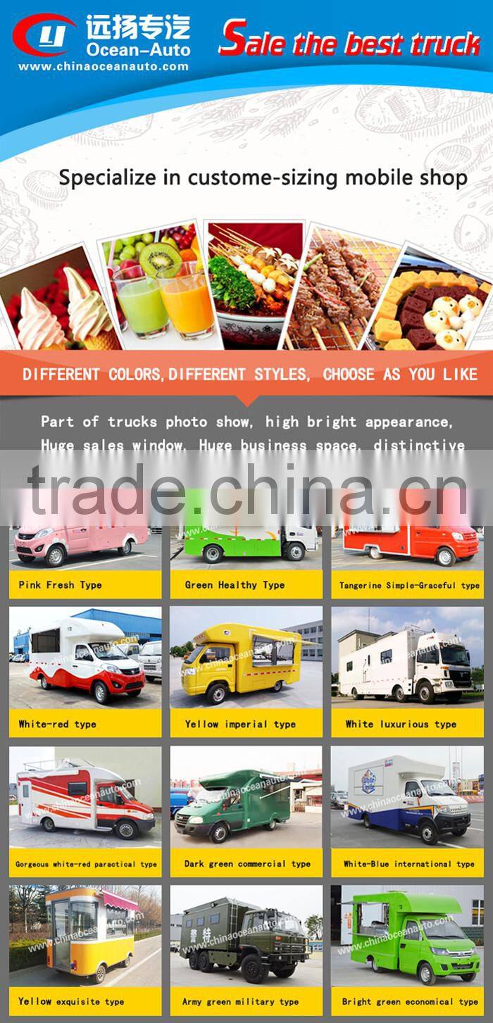 Factory Direct Sales mobile buffet car/mobile food cart for sale