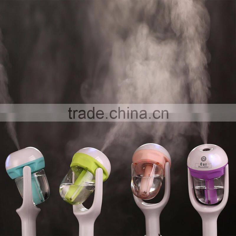 Hot selling 50ML portable ultrasonic aroma diffuser/essential oil diffuser/aromatherapy humidifier