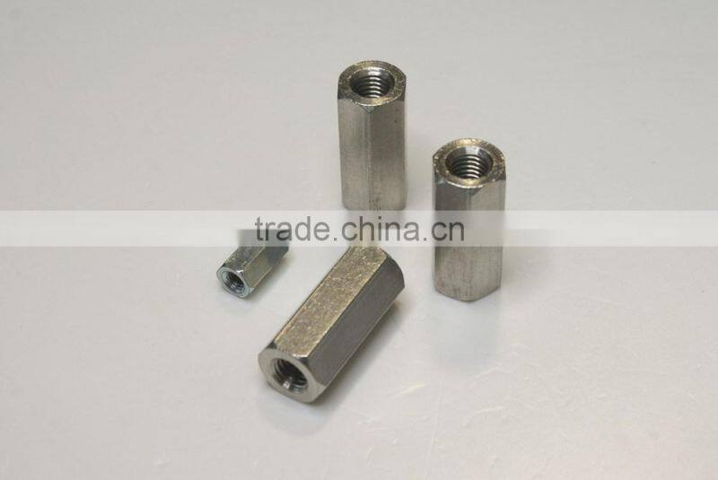 STAINLESS STEEL LONG HEX NUT