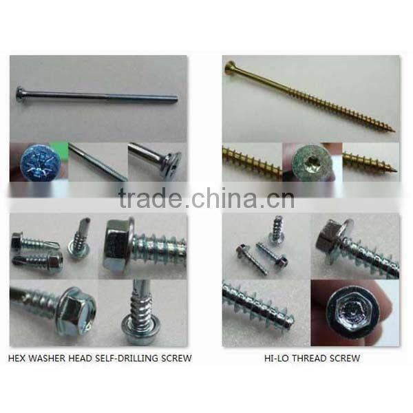 STAINLESS STEEL SELF DRILLING SCREWS MODIFIED TRUSS HEAD C1022 HARDEN