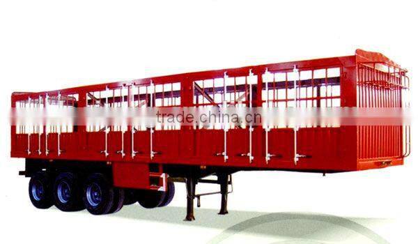 Chinese manufacturer stake semi trailer cage truck trailer for sale(Accessories for giving)