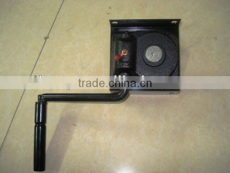 Semi Trailer spare tire carrier