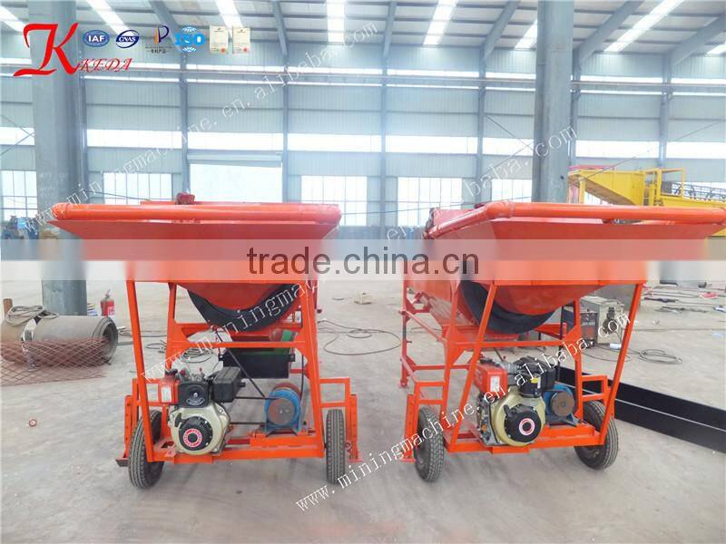 Small Gold Wash Plant With ISO Certificate and patent