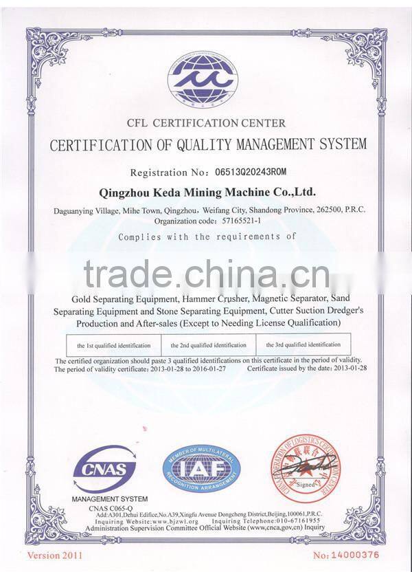 Keda best selling product Sand Suction Dredge Pump for sale