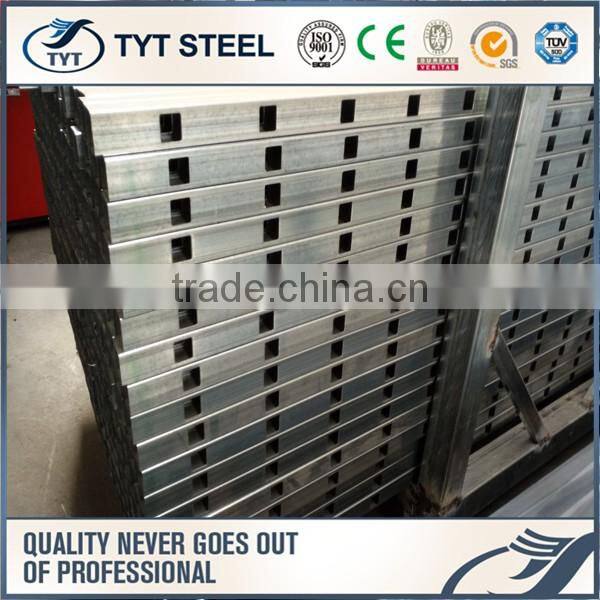 Multifunctional hot dip galvanizing fence steel pipe with high quality