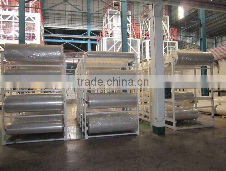 new discount!! POF center fold shrink film/(Polyolefin)POF Shrink Film/3 layer pof shrink film