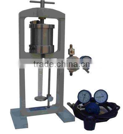 Medium pressure water loss meter