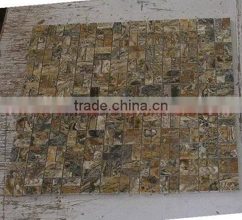 UNIQUE JAGUAR MARBLE MOSAIC TILES