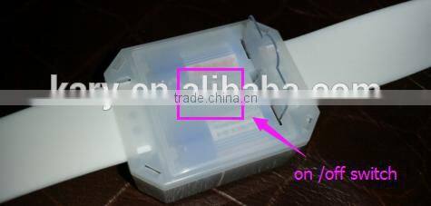 led wristband remote control light up bracelet control dmx, assign 20 groups