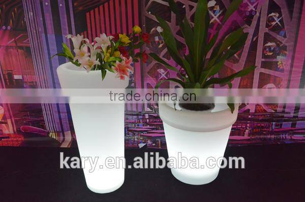 16 kinds Color Led Garden Flower Planter