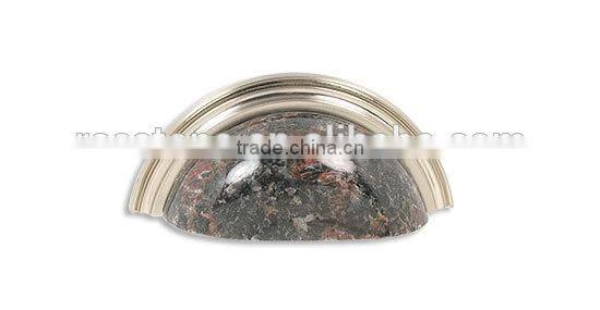 cup pull-TANB-BN granite pull cup pull brushed nickel for kitchen and bathroom