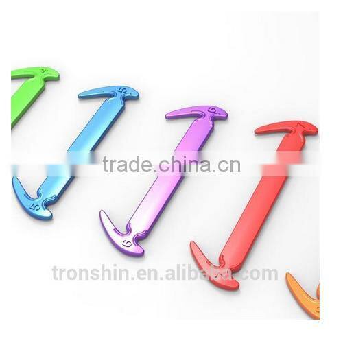 Custom made eco-friendly wholesale waterproof colorful elastic shoe laces