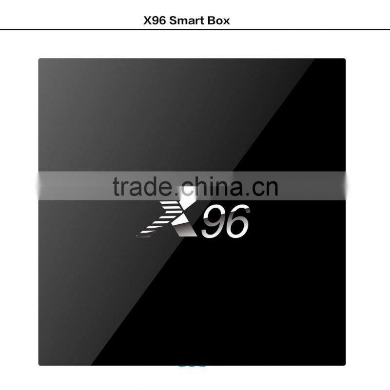 Top Selling X96 Amlogic S905 Android 6.0 2GB+16GB TV Box Kodi Full Pre-Loaded For Wholesale