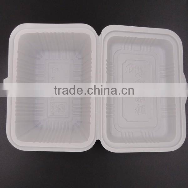 2016 alibaba Hot Sale takeaway food container/disposable plastic fast food packaging container/Plastic storage container