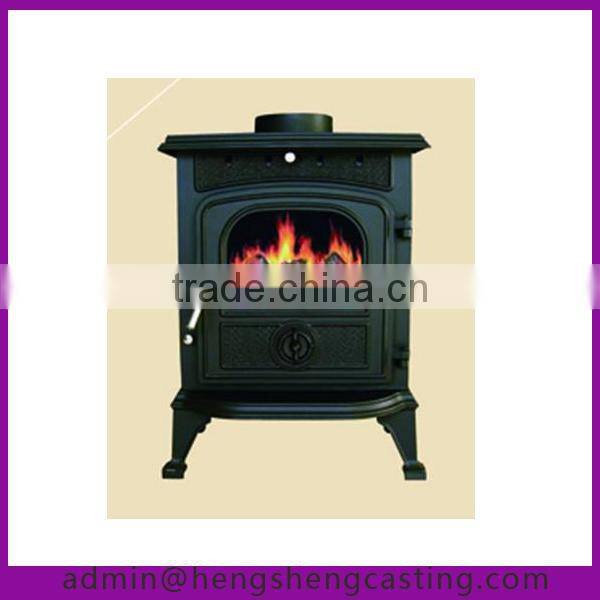indoor antique cast iron fireplace stove