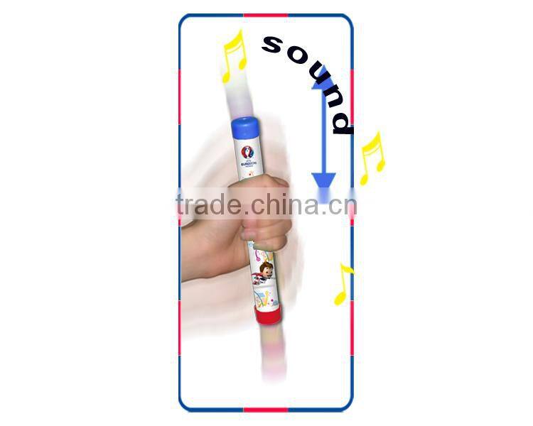 Magic sound cheering stick for football fan with EN71