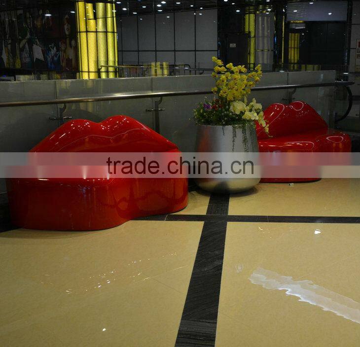 Outdoor fiberglass chair