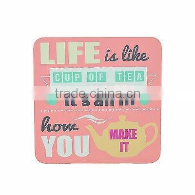 Lacquered coasters for kitchen, restaurants, hotels