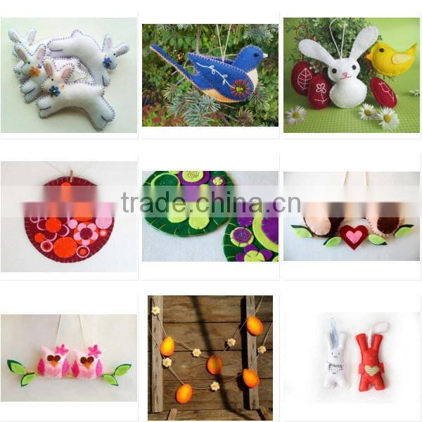 2017 new products hot promotional item handmade fabric kid craft home ornament wholesale alibaba gifts felt decorative grey wolf