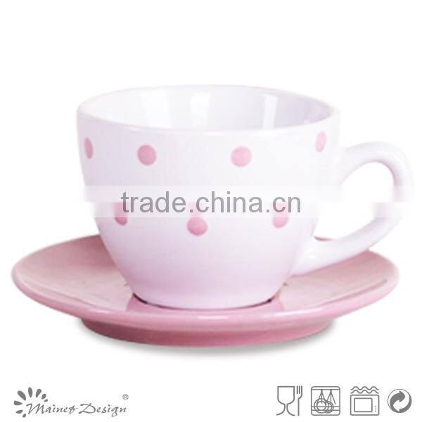 wholesale ceramic tea cup and saucer set