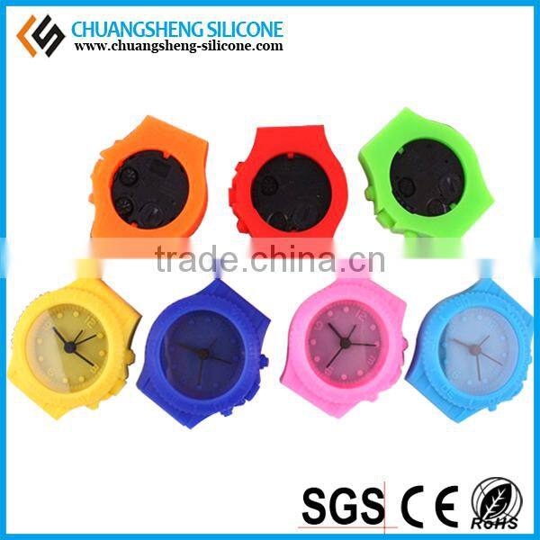 unbreakable silicone alarm clock, silicone wall clock, silicone table clock