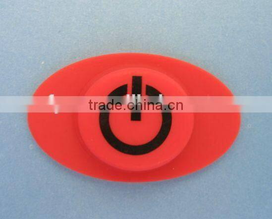 Black controller silicone rubber keypads/ keypad for remote