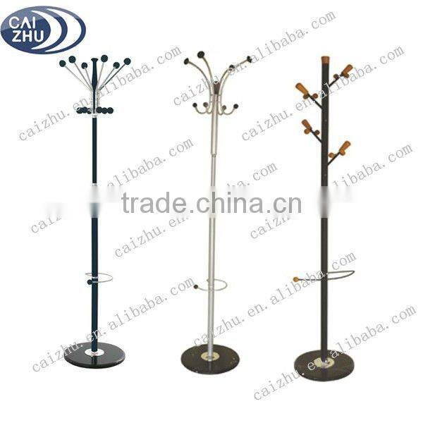 2016 Metal free standing corner coat rack hanger stand
