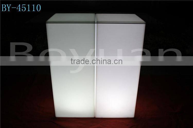 Remote control LED Square Bar Table with color changing
