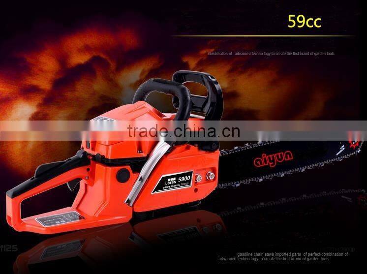 20"Blade 58cc gas chain saw wood cutter gasoline chain saw Heavy Duty electric Chainsaw