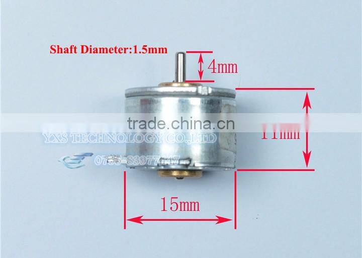 Micro Stepper Motor 2 Phase 4 Wires 4mm Shaft Length Mini Stepper Motor 5V
