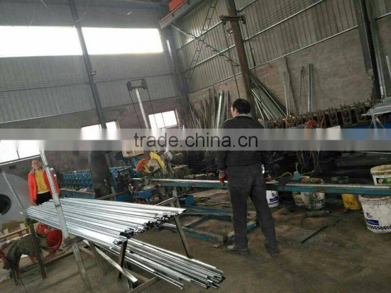 Alibaba top recommend standard size of perforated steel c channel