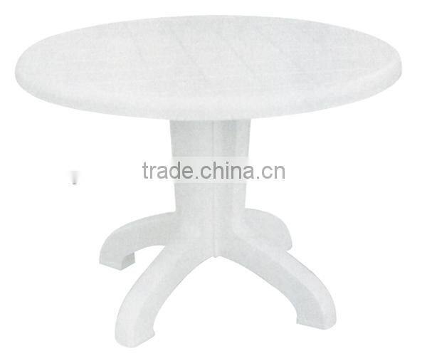 Outdoor Leisure Furniture Round Plastic Table