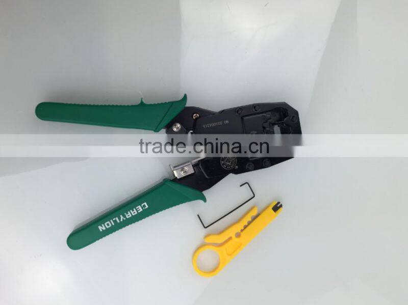 Berrylion Multi Purpose Crimping Wire Cutting wire stripper for sale