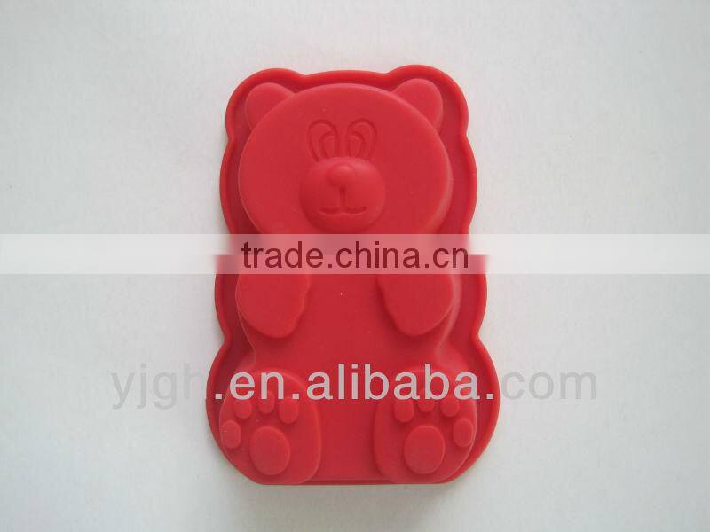 Beautiful christmas shape silicone cake mold