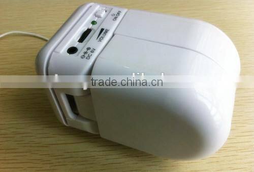 Mini amplified sperakers for cell phone