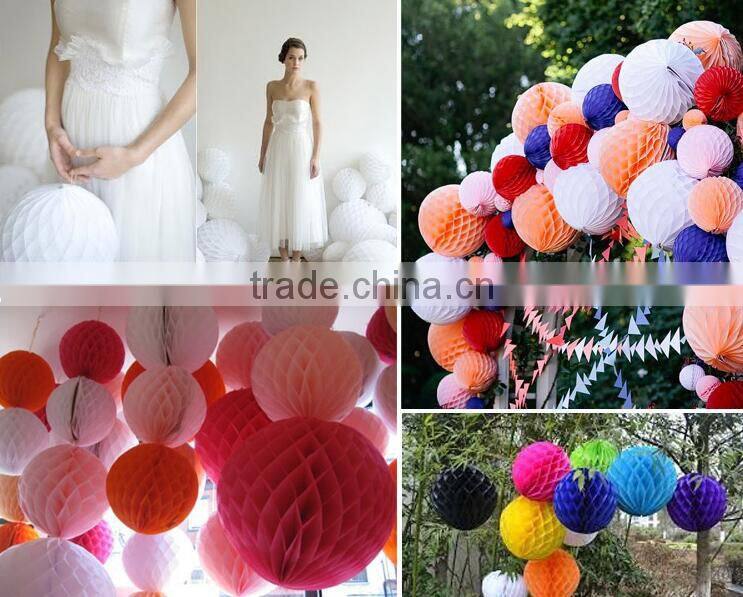 Party Decoration 10 Inch Paper Craft Honeycomb Ball wholesale