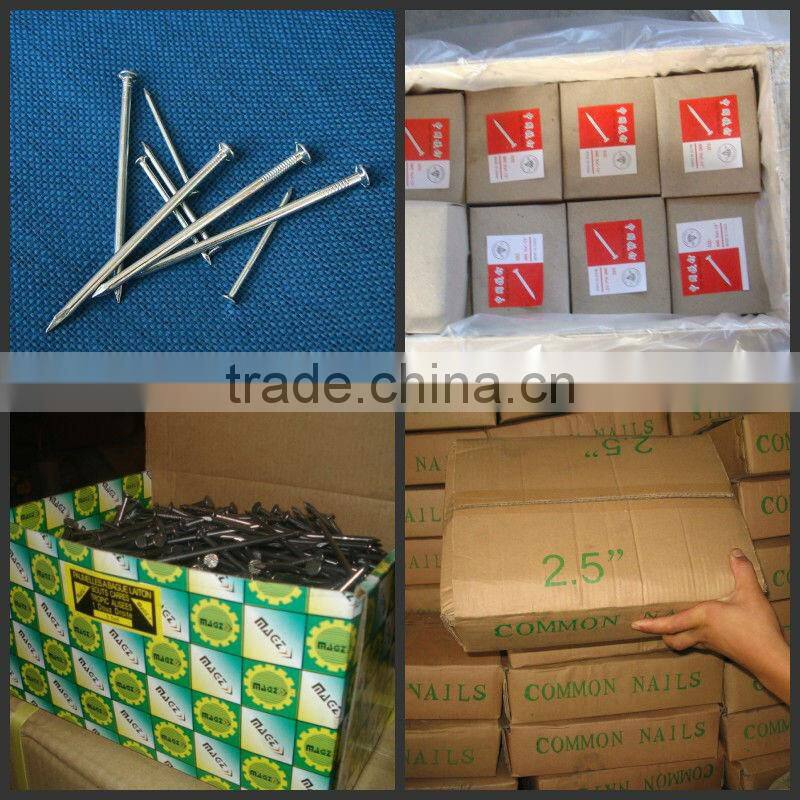 Factory manufacturer wire Carbon iron common nail