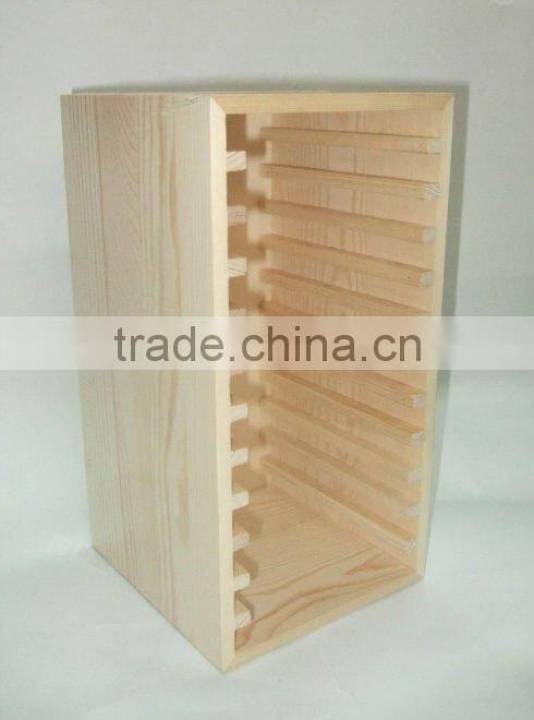 Custom Solid Pine Wood Box Design