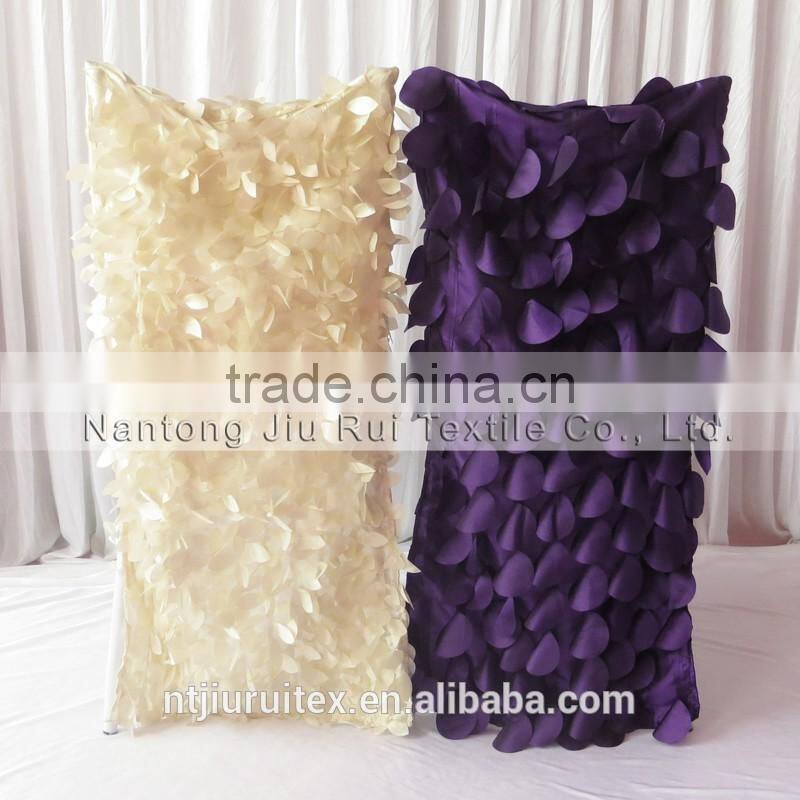 Luxury 3D Ruffled Taffeta Chiavari Chair Cover 2 Style For Choice 50PCS A Lot With Free Shipping
