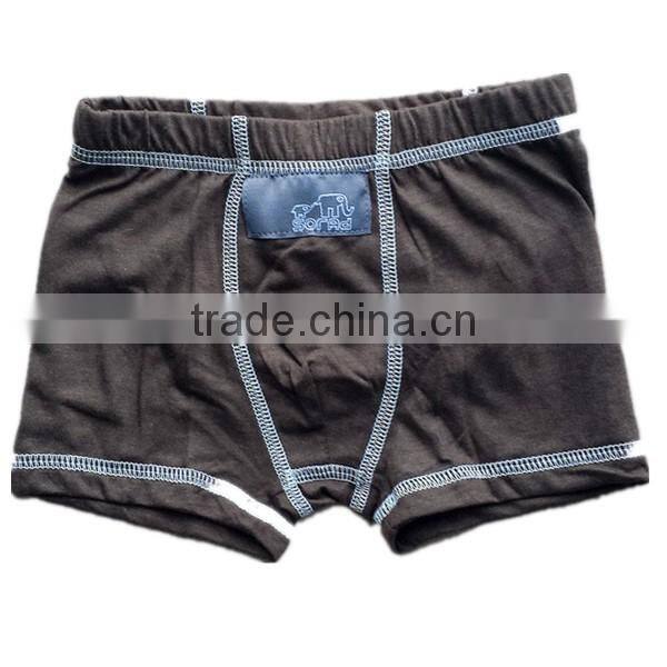 High quality mix size and colors lovely boxers briefs 100% cotton in boy's underwear