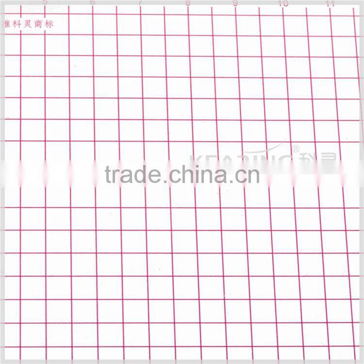 Kearing soft plastic trasparent sewing quilting ruler 110*150mm Built-in calibration for handicraft pattern making# 8010