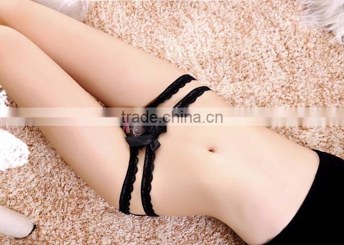 Women underwear transparent cheap cotton open hot sexy girl photo of panties