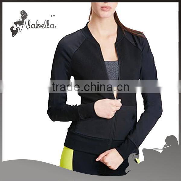 Athletic Jacket Kangaroo pocket jacket with mesh fabric Clothing manufacturer