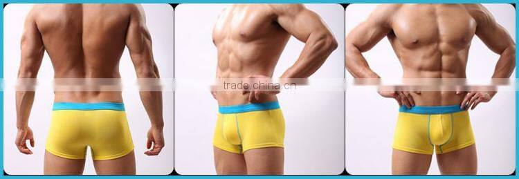 Without Logo Man Underwear Sex Modal Penis Cover Boxers SC07