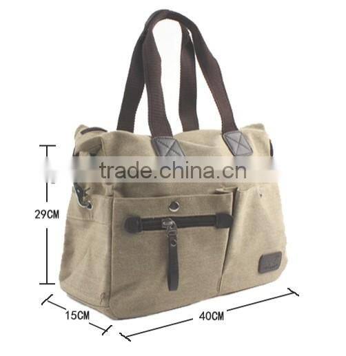 Classic casual fashion messenger travel bag
